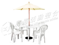 休閒桌椅(含7/9尺陽傘)